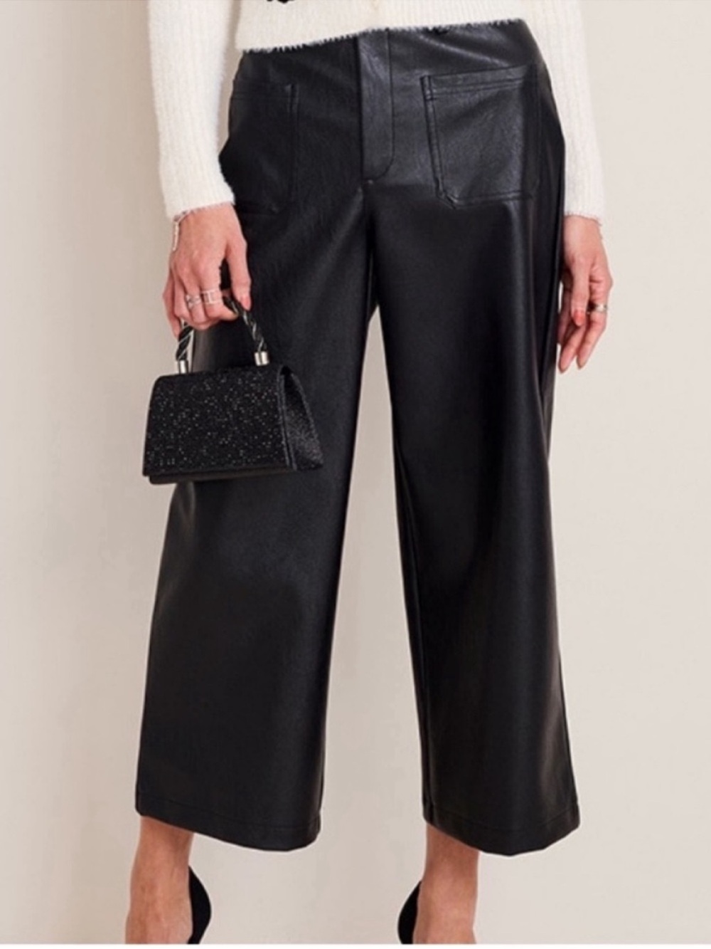 Faux
Leather
Culotte Pants
Brand NEW